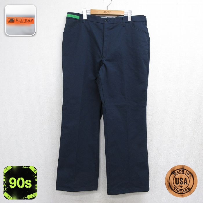 レッドキャップ 90s ワークパンツ ネイビー 実寸W38 | 古着
