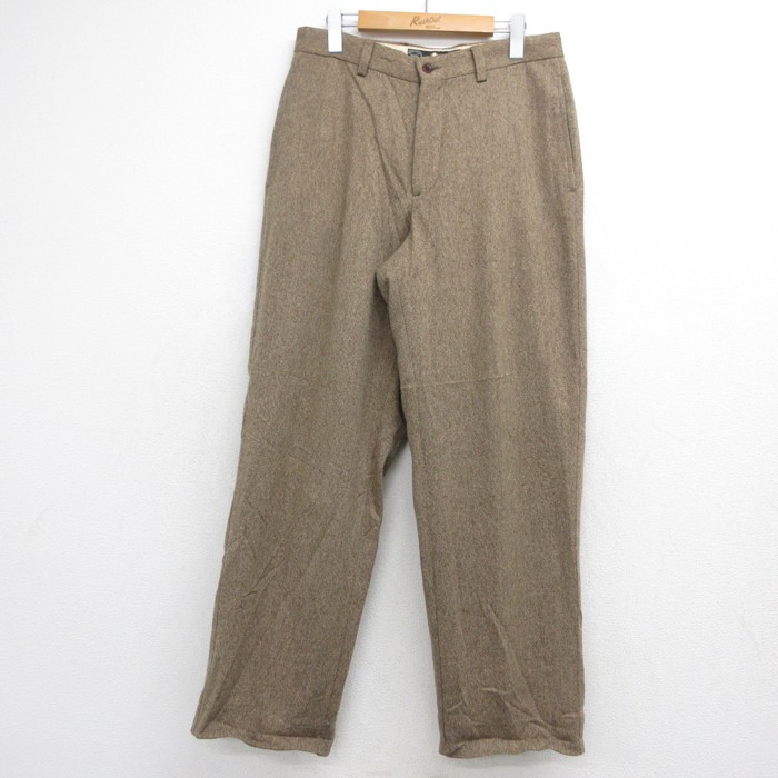 ギャップ 90s パンツ 霜降り ブラウン 実寸W31 | 古着