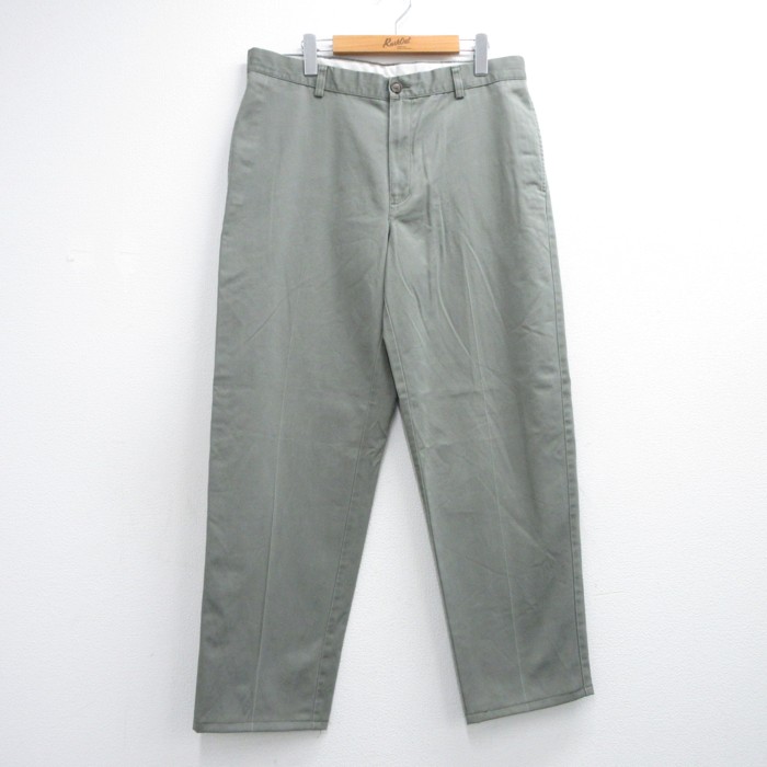 L.L.Bean 00s チノパン グレー 実寸W35 | 古着