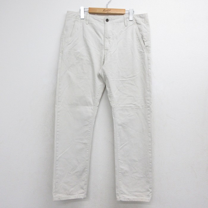 リーバイス パンツ フラップポケット ホワイト 実寸W34 | 古着