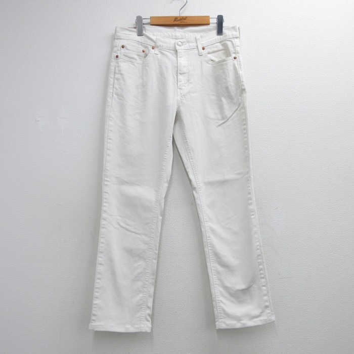 リーバイス541 パンツ ホワイト 実寸W32 | 古着