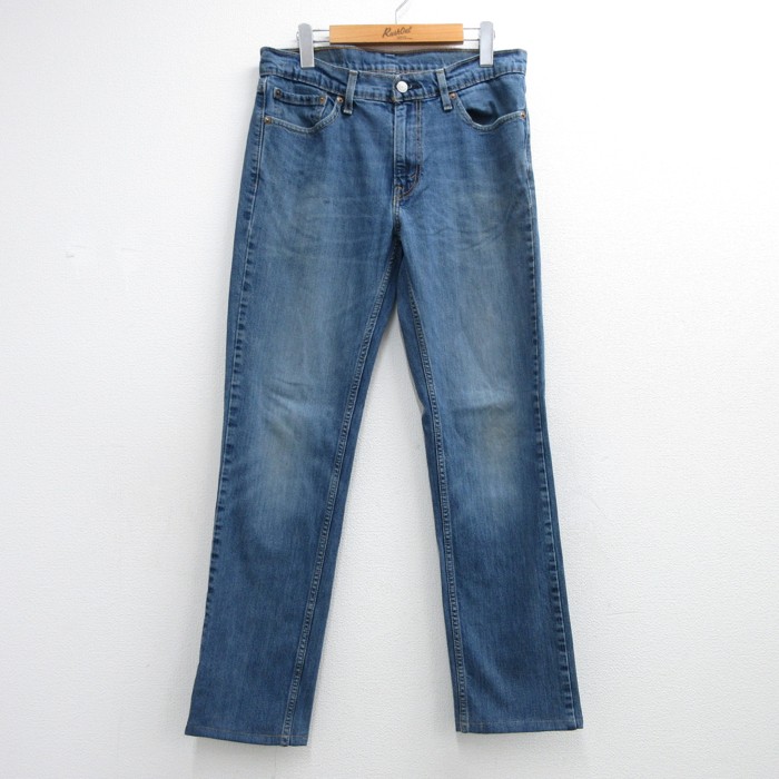 リーバイス511 5ポケットパンツ ネイビー 実寸W32 | 古着