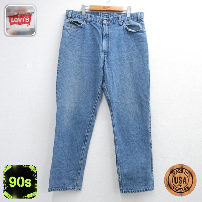 リーバイス540 90s パンツ 5ポケット ネイビー 実寸W37 | 古着