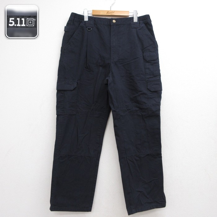 5.11 タクティカルカーゴパンツ ネイビー 実寸W35 | 古着
