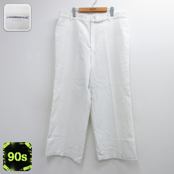 リーバイス 90s パンツ ホワイト 実寸W38 | 古着