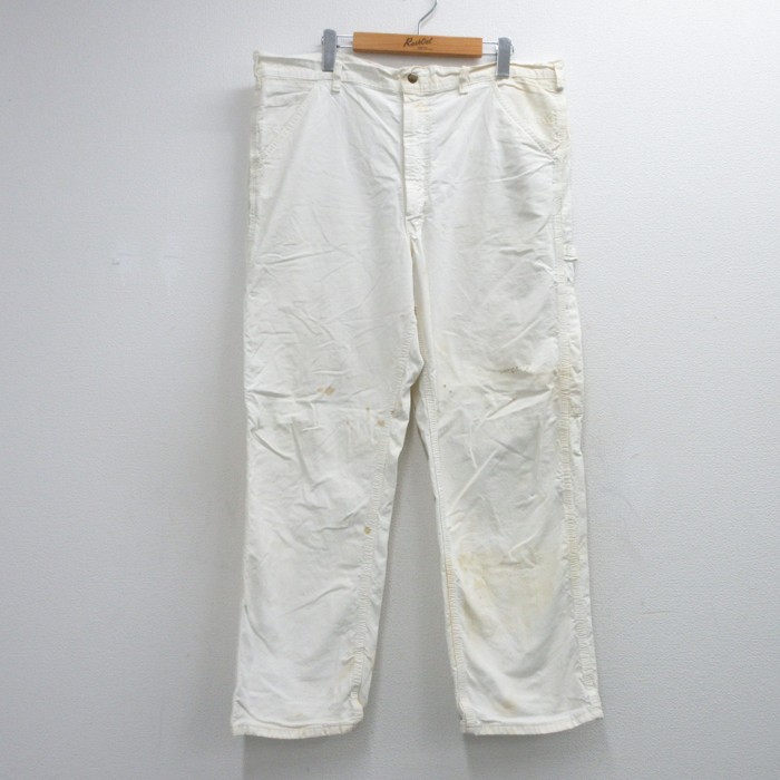 リー 80s パンツ タロン ペインター ホワイト メンズ実寸W38 | 古着