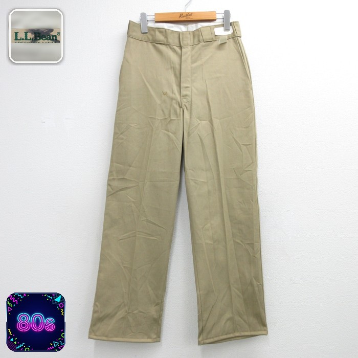 L.L.Bean 80s パンツ タロン チノ ブラウン 実寸W30 | 古着