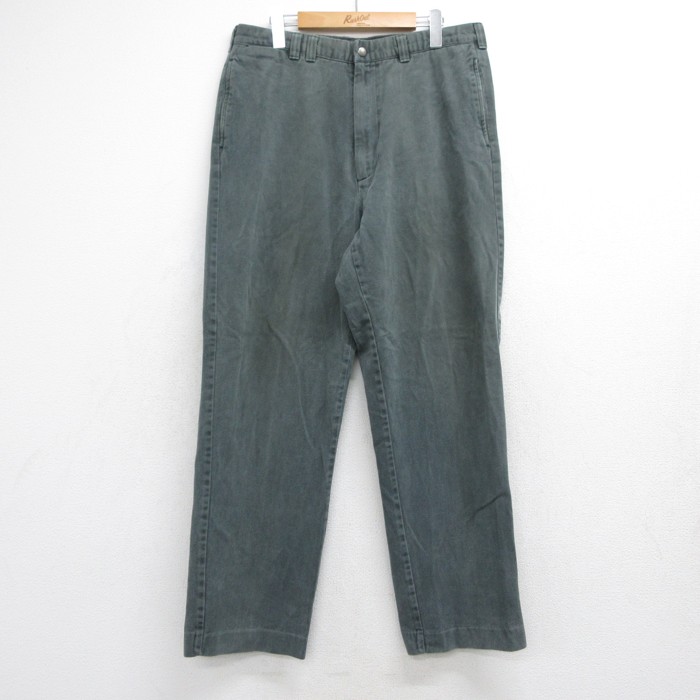 ラルフローレン チノパンツ カーキ 実寸W34 | 古着