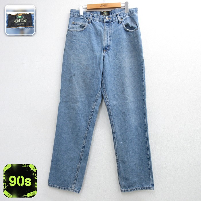 レッドヘッド 00s ジーンズ 5ポケット ネイビー 実寸W34 | 古着