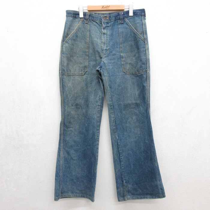 古着通販 W34☆古着 Mr.LEGGS パンツ メンズ 70年代 70s ベイカー