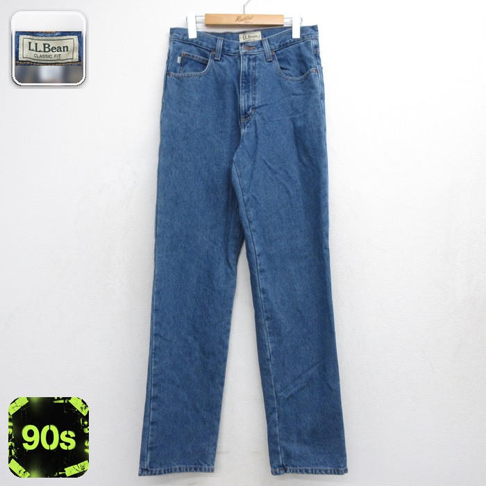 L.L.Bean 00s ジーンズ ネイビー 実寸W30 | 古着