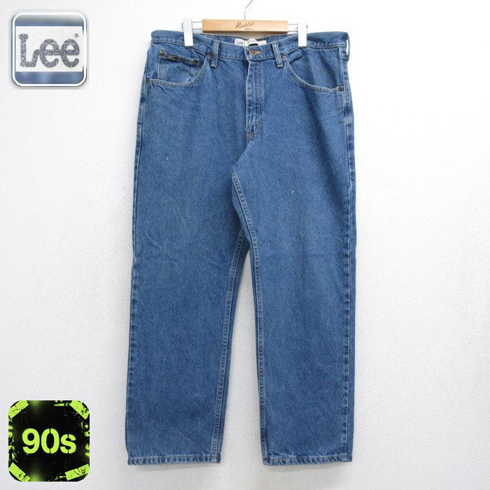 リー W38 ジーンズ ネイビー 実寸W38 | 古着