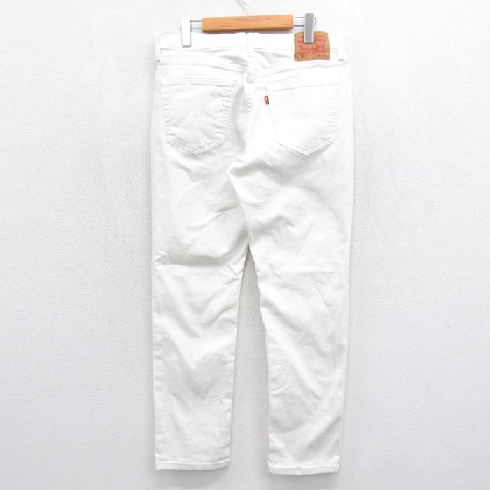 古着通販 W32☆古着 Levi's リーバイス パンツ メンズ 541 ホワイト デニム