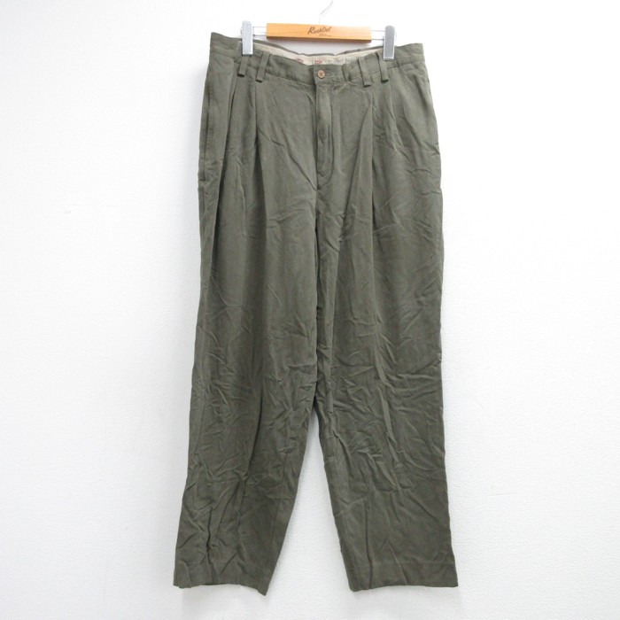 古着通販 W35☆古着 トミーバハマ Tommy Bahama パンツ メンズ 90年代
