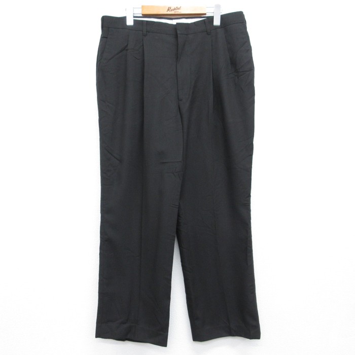 古着通販 W36☆古着 HAGGAR パンツ メンズ 80年代 80s スラックス