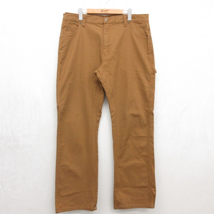 ディッキーズ パンツ ペインター ブラウン 実寸W36 | 古着