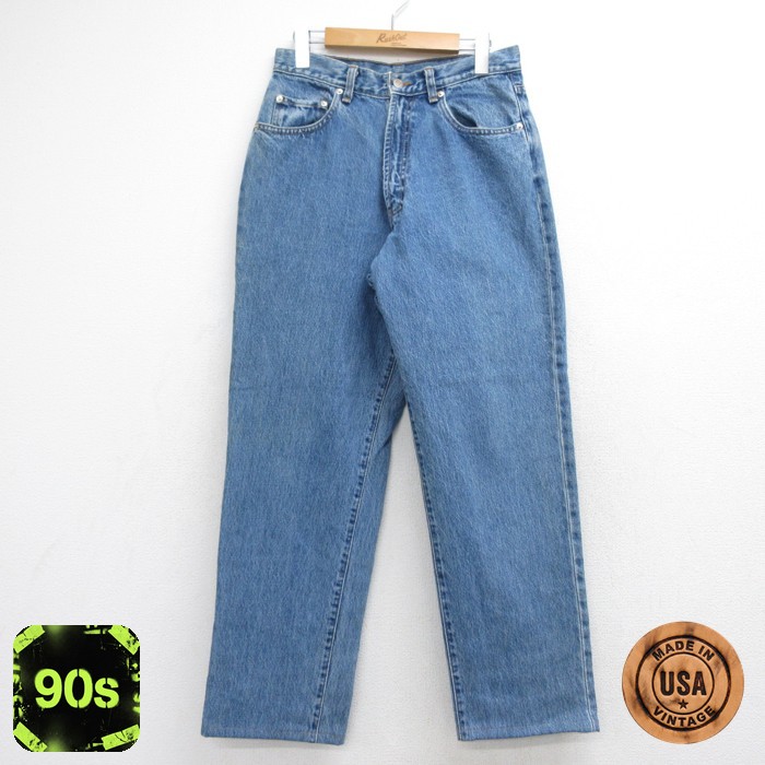 ラルフローレン 90s ジーンズ 5ポケット ネイビー 実寸W29 | 古着