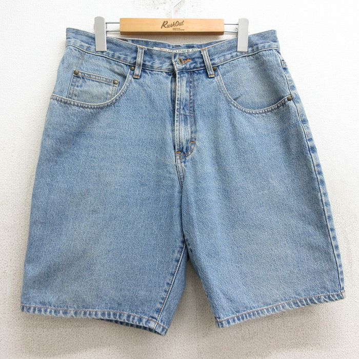 ユニオンベイ 90s ショートパンツ ヒゲ ネイビー W33 | 古着