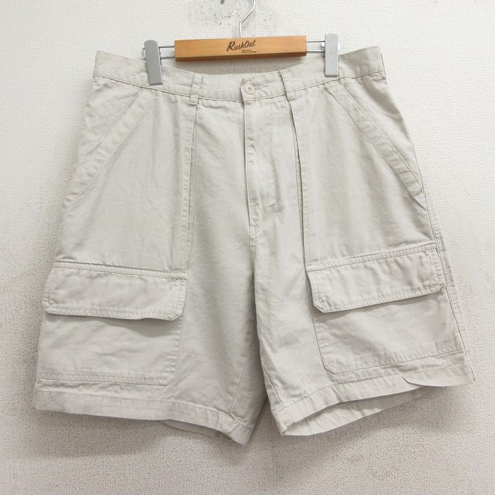 ルート66 00s カーゴショーツ ダック地 ベージュ W36 | 古着