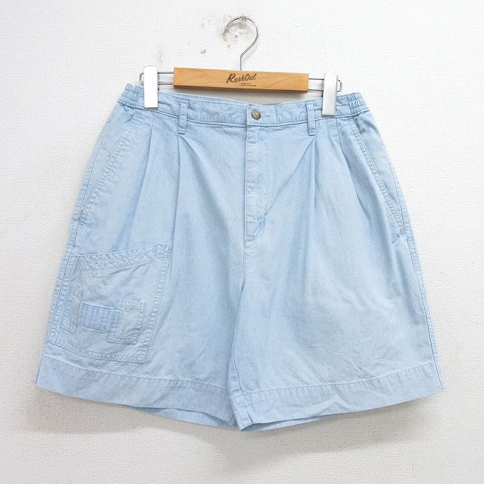 【50%OFF】90s ショートパンツ ネイビー W31 | 古着