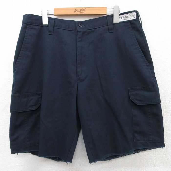 CiNTAS ショートカーゴパンツ ネイビー W34 | 古着