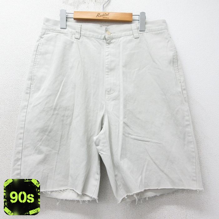 【50%OFF】ラルフローレン 90s ショートチノパンツ ベージュ W34 | 古着