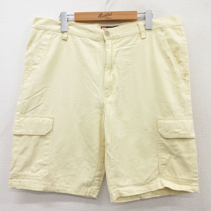 チャップス 90s ショートカーゴパンツ イエロー W36 | 古着