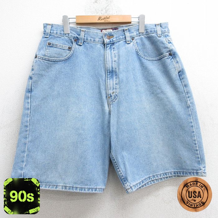 アリゾナジーンズ 90s ショートパンツ ネイビー W36 | 古着