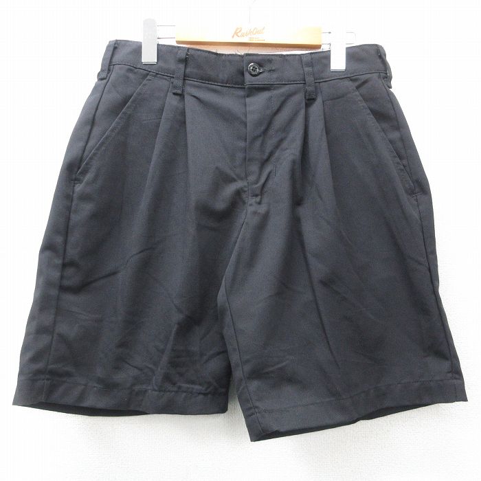 W30古着 レッドキャップ ショート ワーク パンツ ショーツ メンズ 00年代 00s 黒 ブラック 25apr19 中古 ボトムス 短パン ショーパン
