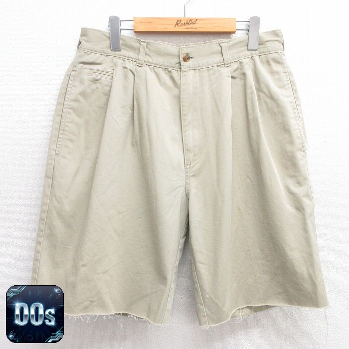 【50%OFF】ビューグルボーイ 00s ショートパンツ ベージュ W33 | 古着