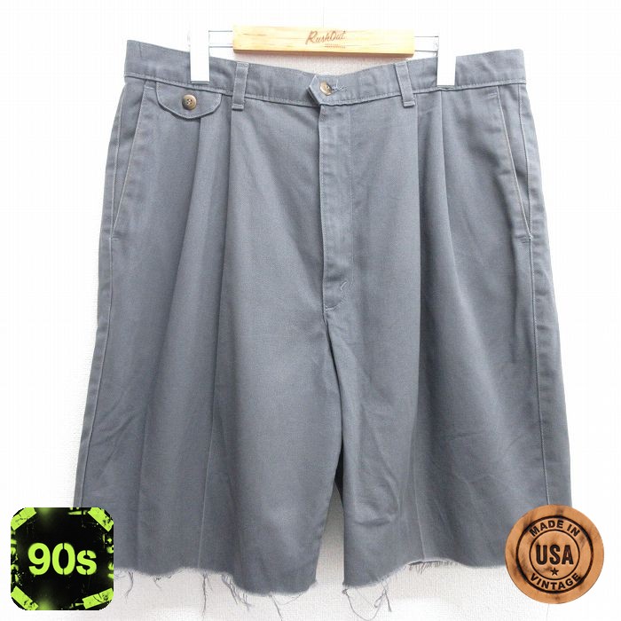 【50%OFF】ドッカーズ 90s ショートパンツ グレー W36 | 古着