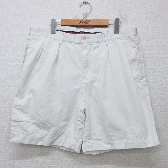 ラルフローレン 90s ショートチノパンツ ホワイト W36 | 古着