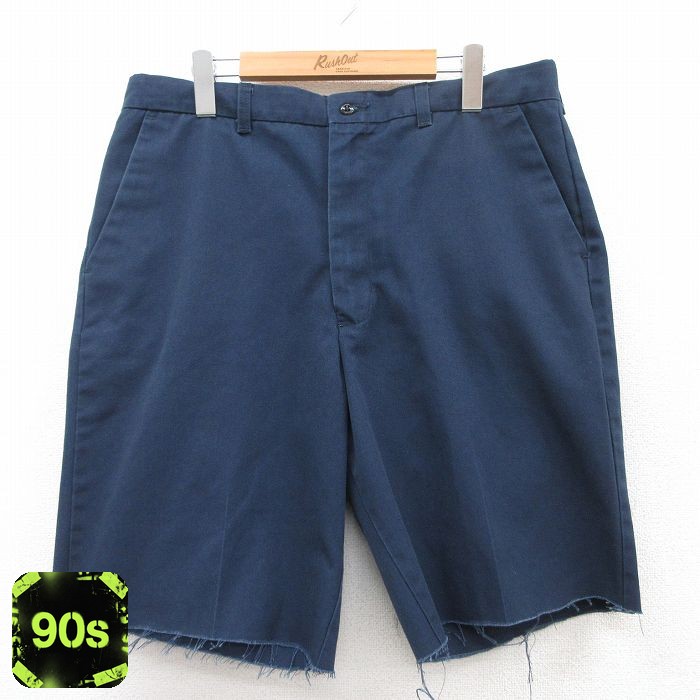 レッドキャップ 90s ショートワークパンツ ネイビー W36 | 古着