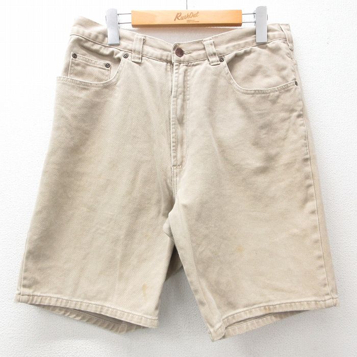 00s ショートパンツ ベージュ W34 | 古着