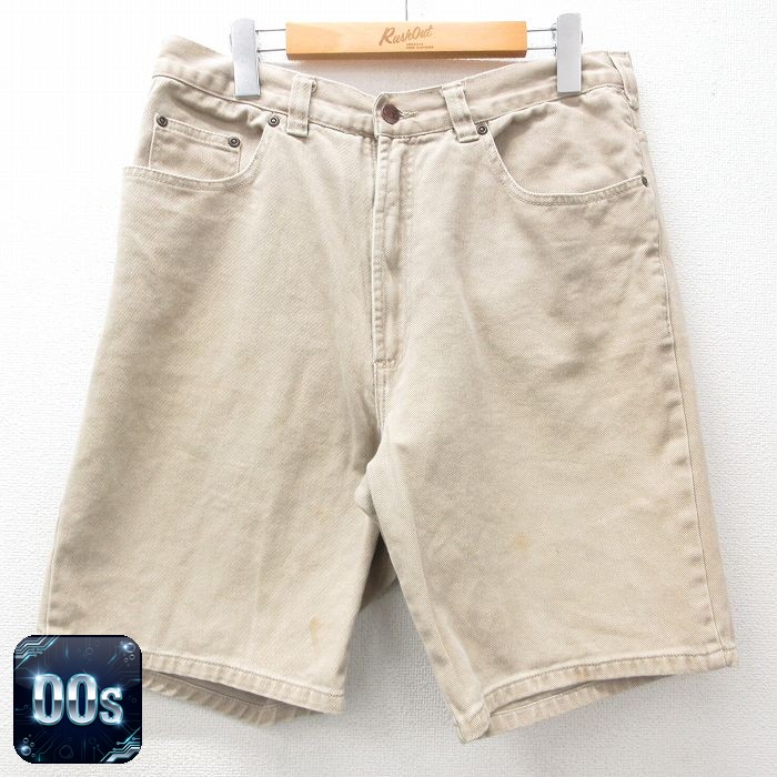 【50%OFF】00s ショートパンツ ベージュ W34 | 古着
