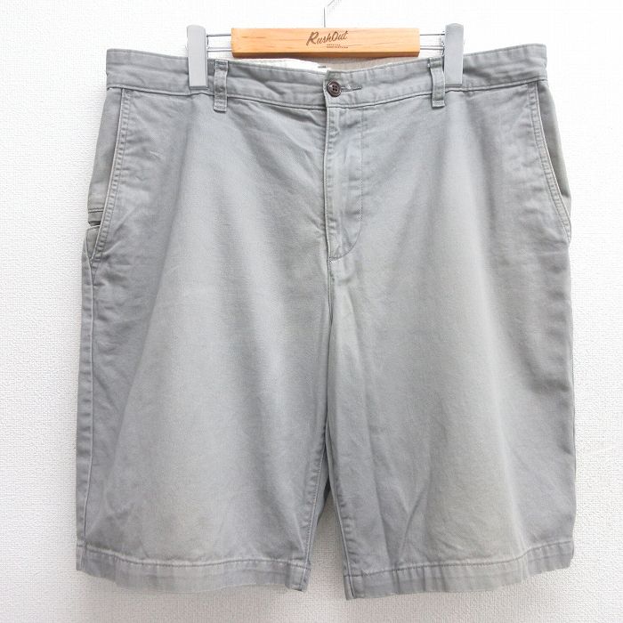 W36★古着 ドッカーズ ショート パンツ ショーツ メンズ コットン グレー 25may17 中古 ボトムス 短パン ショーパン ハーフ