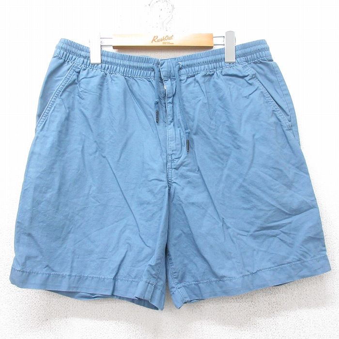 W37★古着 パタゴニア patagonia ショート イージー パンツ ショーツ メンズ 薄紺 ネイビー 25jun11 中古 ボトムス 短パン ショーパン