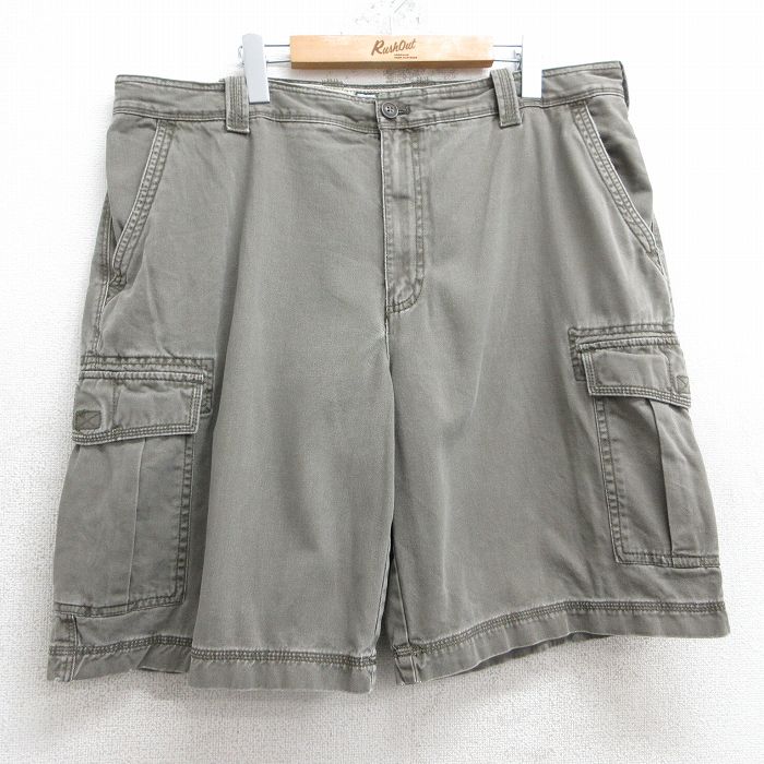 【50%OFF】IZOD ショートカーゴパンツ ブラウン W39 | 古着