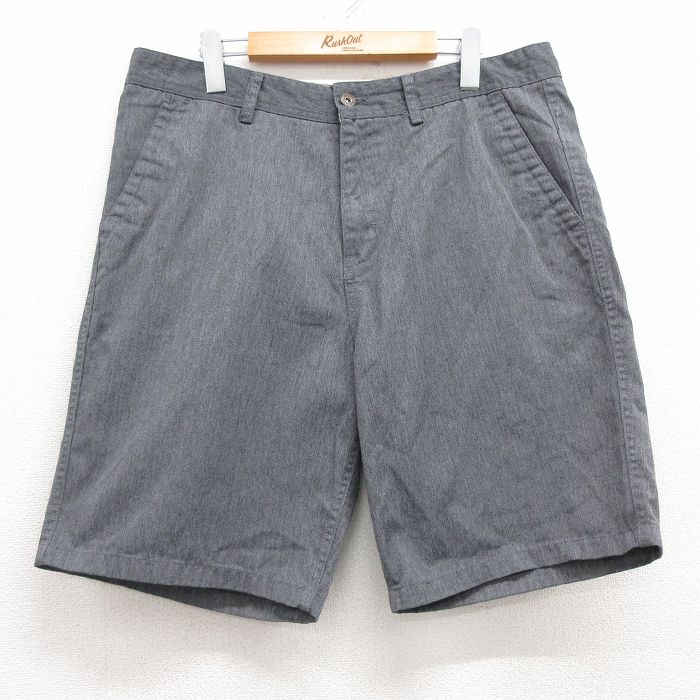W30★古着 ショートパンツ 濃グレー W30 | 古着