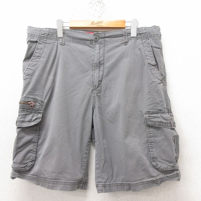 ユニオンベイ ショートカーゴパンツ グレー W38 | 古着