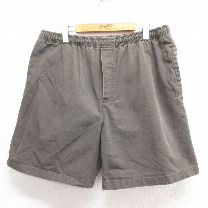 W34★古着 チェロキー ショート パンツ ショーツ メンズ コットン グレー 25jun17 中古 ボトムス 短パン ショーパン ハーフ