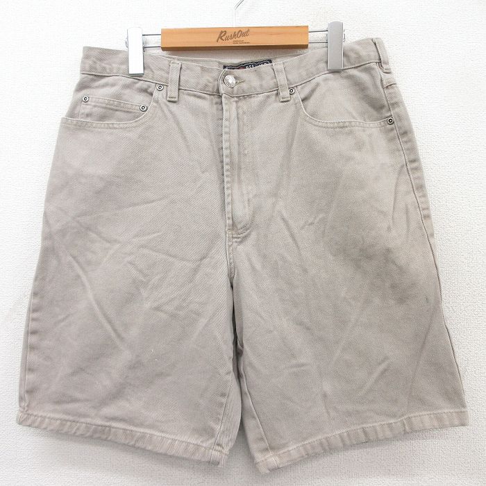 00s ショートパンツ ベージュ W34 | 古着