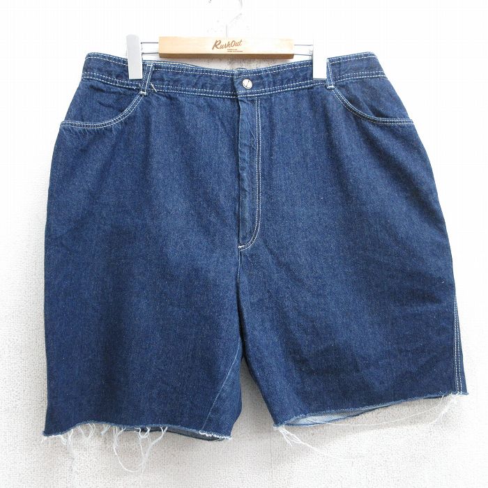 Pizzazz 80s ショートパンツ タロン ネイビー W34 | 古着
