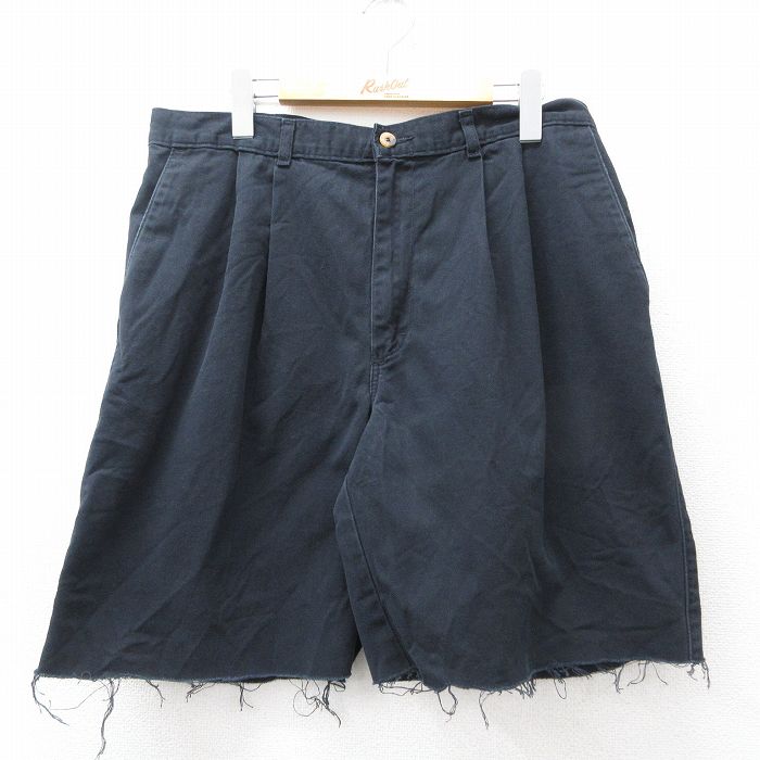 【50%OFF】ラングラー W33 ショートパンツ ブラック | 古着