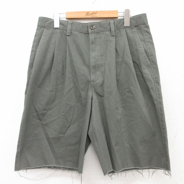 ドッカーズ ショートパンツ グリーン W33 | 古着