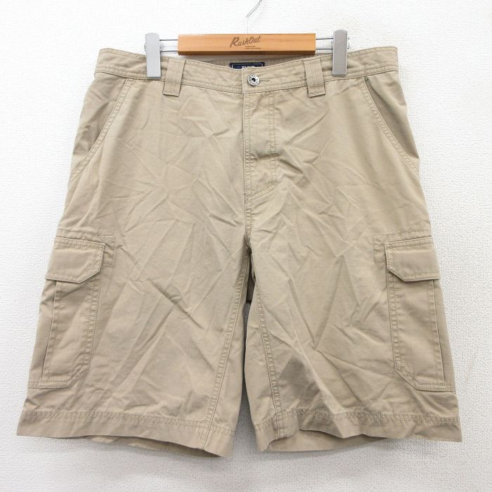 ノースフェイス ショートカーゴパンツ リップストップ カーキ W36 | 古着