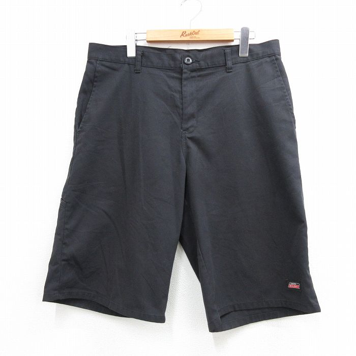 ディッキーズ ワークショートパンツ ブラック 実寸W36 | 古着