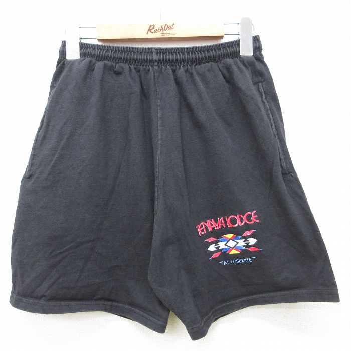 TENAYA LODGE 90s ショートパンツ ブラック W31 | 古着