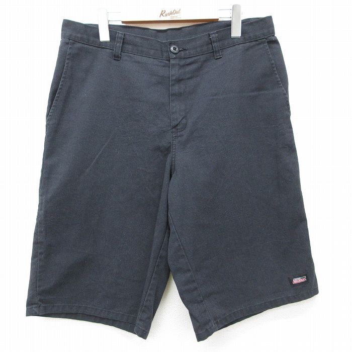 ディッキーズ ショートワークパンツ ブラック W34 | 古着