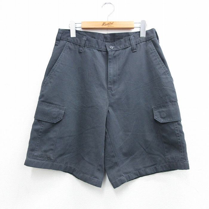 CINTAS ショートワークカーゴパンツ グレー W30 | 古着